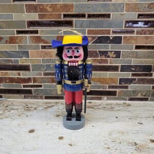 Vintage Wooden Nutcracker Soldier, Christmas Decor
